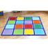 Rainbow Square Placement Carpet - 2m x 2m - view 2