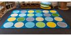 Lake Circles Rectangular Placement Carpet 3m x 2m - view 2