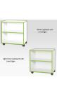 Jaz Storage Range - Double Width Shelf Storage Unit - view 3