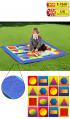 Indoor/Outdoor Geometric Mat - 1.2m x 1.2m - view 1