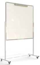 Mobile Flipchart Noticeboard Combi - view 1