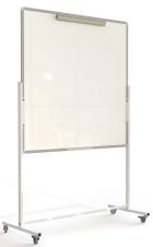 Mobile Flipchart Noticeboard Combi - view 1