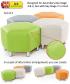 Hexagonal Quilted Seating - Set of 4 - view 1