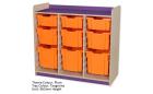 KubbyClass® Triple Bay Combination Tray Units - 5 Heights - view 3