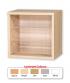 Wall Mountable x3 Space Pigeonhole Unit - view 1