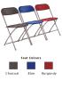 Titan Flat Back Folding Chair - view 1