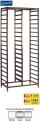 Gratnells Science Range - Tall Double Column Frame - 1850mm With Welded Runners (holds 34 shallow trays or equivalent) - view 1