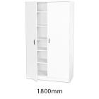 Sturdy Storage - White 1000mm Wide Premium Cupboard - view 4