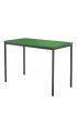 Contract Classroom Tables - Spiral Stacking Rectangular Table with Spray Polyurethane Edge - view 3