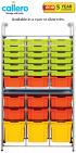 Callero® Resources Combo Unit With 18 Shallow, 9 Deep And 3 Jumbo Trays - view 1