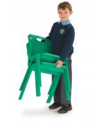 Titan One-Piece Polypropylene Chair - view 2