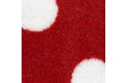 Red With White Spots Nursery Rug - 1.5m x 1m - view 4