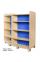 !!<<span style='font-size: 12px;'>>!!KubbyClass® Curved Double Sided Library Bookcase - 4 Heights Available!!<</span>>!! - view 4