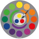 Decorative Colour Wheel Carpet  - view 2