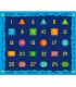Shapes And Numbers Carpet - 2.4m x 1.9m - view 2