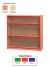 !!<<span style='font-size: 12px;'>>!!Standard Bookcase with Coloured Edge - 750mm High!!<</span>>!! - view 1