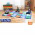Rainbow Rectangle Placement Carpet - 3m x 2m - view 1