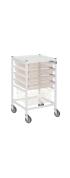 Gratnells Classic Medical Trolley Complete Set - 890mm High - view 3