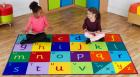 Rainbow Alphabet Carpet - 1.5m x 2m - view 2