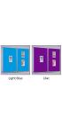 Accents Tamperproof Noticeboard - Double Doors - view 7