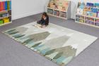 Neutral Colours - Calm Mountains Rug 2.5m x 1.7m - view 1