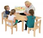 Teacher's Table - Solid Beech - view 1