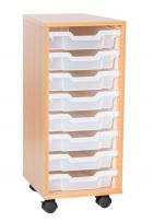 !!<<span style='font-size: 12px;'>>!!Sturdy Storage Single Column Unit - 8 Shallow Trays!!<</span>>!! - view 1