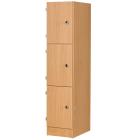 Primary Height Three Door Locker - 1370mm - view 1