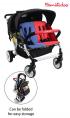 Familidoo Budget 4 Seater Stroller & Rain Cover (Holds 4 Passengers) - view 1