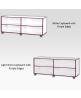 Jaz Storage Unit - Quad Width Shelf Storage Unit - view 4