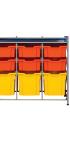 Callero® Resources Combo Unit With 18 Shallow, 9 Deep And 3 Jumbo Trays - view 3
