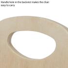 Wooden Stacking One Piece Chair - Pack of 4 - view 2