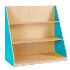 Bubblegum Single Sided Library Unit With 2 Fixed Straight Shelves - view 4
