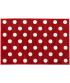 Red With White Spots Nursery Rug - 1.5m x 1m - view 2