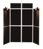 8-Panel Freestanding Display Kit - Aluminium Frame - view 1