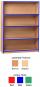 Open Colour Front Bookcase - 1250mm - view 1