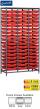 Gratnells Science Range - Complete Tall Treble Column Frame With 51 Shallow Trays Set - 1850mm - view 1