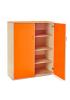 Stock Cupboard with 2 Adjustable Shelves & 1 Fixed Centre Shelf (Height: 1268mm) - view 4