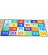 Rainbow 1-24 Numbers Carpet - 1.5m x 1m - view 2