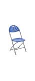 Titan 70 Fan Back Folding Chairs and Trolley Bundle - view 2