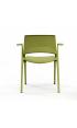 Myke Stacking Chair with Armrests - view 2