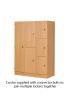 Primary Height Two Door Locker - 1370mm - view 3