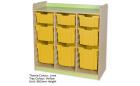 KubbyClass® Triple Bay Combination Tray Units - 5 Heights - view 2