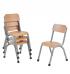 Milan Stackable Classroom Chair - view 4