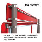 WeatherShield Headline Freestanding Outdoor Sign  - view 2