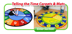 Telling the Time Carpets & Mats