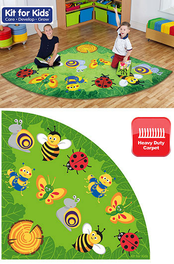 Back to Nature™ Medium Corner Placement Carpet - 2m x 2m