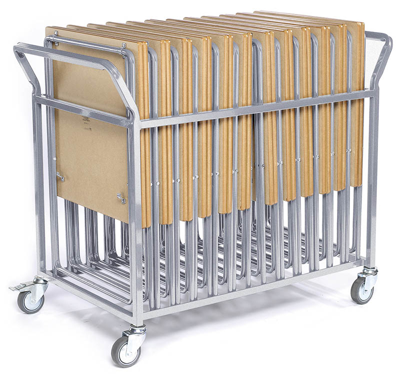 OXFORD Folding Exam Desk Trolley