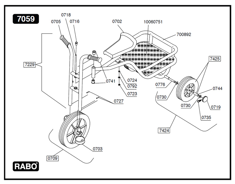 RABO Pick Up Maxi Spares