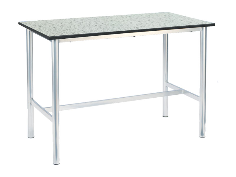 Premium H-Frame Work Table With Trespa Top 